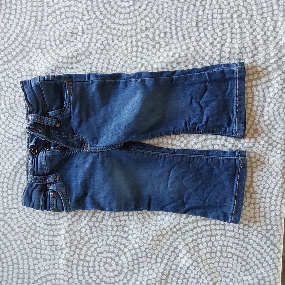 Baby Girl Wrangler Western 5 Pocket Jean in Denim